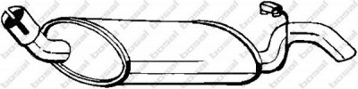 BOSAL 154931 - Глушитель выхлопных газов конечный