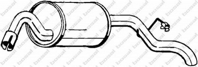 BOSAL 154935 -  Глушитель выхлопных газов конечный