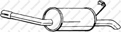 BOSAL 154997 - Глушитель выхлопных газов конечный