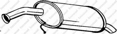 BOSAL 169217 -  Глушитель выхлопных газов конечный