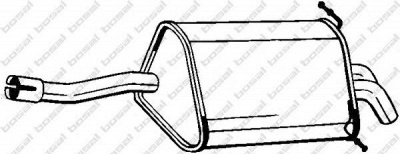BOSAL 175035 -  Глушитель выхлопных газов конечный