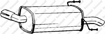 BOSAL 185099 -  Глушитель выхлопных газов конечный