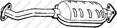 BOSAL 185139 -  Средний глушитель выхлопных газов