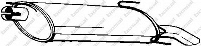 BOSAL 185309 -  Глушитель выхлопных газов конечный