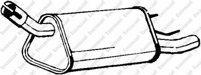 BOSAL 185339 -  Глушитель выхлопных газов конечный