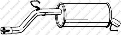 BOSAL 185687 -  Глушитель выхлопных газов конечный