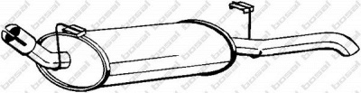 BOSAL 185953 -  Глушитель выхлопных газов конечный