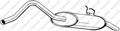 BOSAL 200003 -  Глушитель выхлопных газов конечный