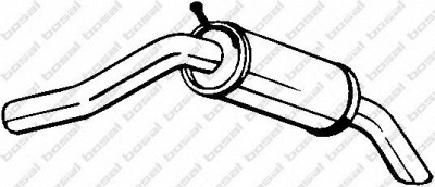 BOSAL 211003 -  Глушитель выхлопных газов конечный