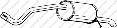 BOSAL 227019 -  Глушитель выхлопных газов конечный