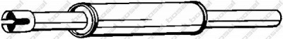 BOSAL 233099 -  Средний глушитель выхлопных газов