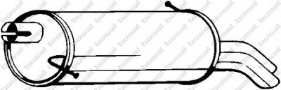 BOSAL 233343 - Глушитель выхлопных газов конечный