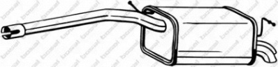 BOSAL 233405 -  Глушитель выхлопных газов конечный