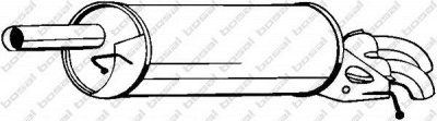 BOSAL 233589 -  Глушитель выхлопных газов конечный