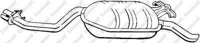 BOSAL 278209 -  Глушитель выхлопных газов конечный