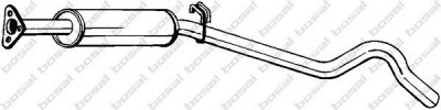 BOSAL 279109 -  Средний глушитель выхлопных газов