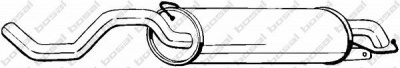 BOSAL 279399 -  Глушитель выхлопных газов конечный