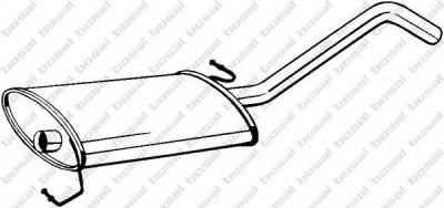 BOSAL 279441 -  Средний глушитель выхлопных газов