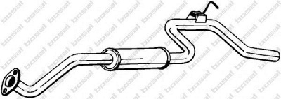 BOSAL 280095 -  Глушитель выхлопных газов конечный