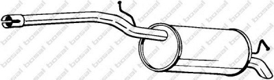 BOSAL 280155 -  Глушитель выхлопных газов конечный
