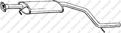 BOSAL 281071 - Средний глушитель выхлопных газов