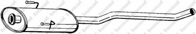 BOSAL 281379 -  Средний глушитель выхлопных газов