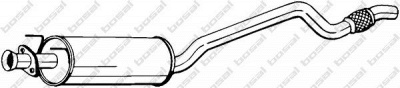 BOSAL 281389 -  Средний глушитель выхлопных газов