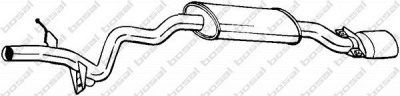 BOSAL 281875 -  Глушитель выхлопных газов конечный