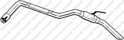 BOSAL 281881 -  Глушитель выхлопных газов конечный