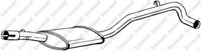 BOSAL 281915 - Средний глушитель выхлопных газов
