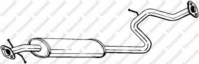 BOSAL 282055 -  Средний глушитель выхлопных газов