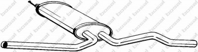 BOSAL 282351 - Средний глушитель выхлопных газов