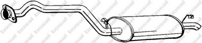 BOSAL 282965 -  Глушитель выхлопных газов конечный
