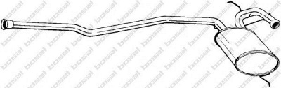 BOSAL 283219 -  Средний глушитель выхлопных газов