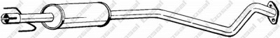BOSAL 284367 -  Средний глушитель выхлопных газов
