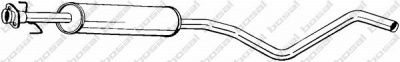 BOSAL 284405 -  Средний глушитель выхлопных газов