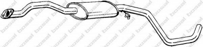 BOSAL 285055 - Средний глушитель выхлопных газов