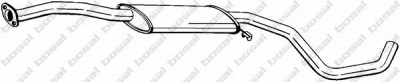 BOSAL 285205 - Средний глушитель выхлопных газов