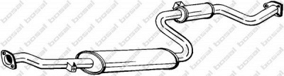 BOSAL 285761 -  Средний глушитель выхлопных газов