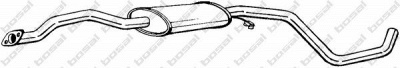 BOSAL 285937 - Средний глушитель выхлопных газов