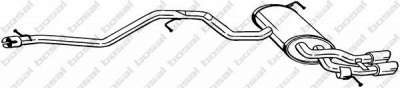 BOSAL 286363 - Глушитель выхлопных газов конечный