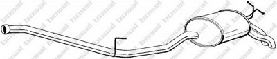 BOSAL 287087 -  Глушитель выхлопных газов конечный