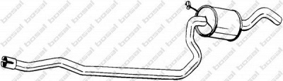 BOSAL 287223 - Средний глушитель выхлопных газов