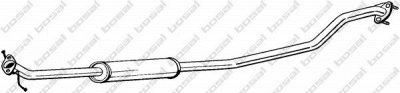 BOSAL 287347 -  Средний глушитель выхлопных газов