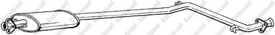 BOSAL 287435 -  Средний глушитель выхлопных газов