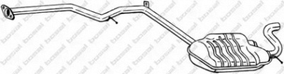 BOSAL 287477 -  Глушитель выхлопных газов конечный