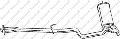 BOSAL 288119 -  Глушитель выхлопных газов конечный
