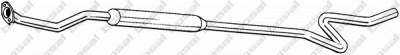 BOSAL 288137 -  Средний глушитель выхлопных газов