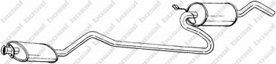 BOSAL 288767 - Средний глушитель выхлопных газов