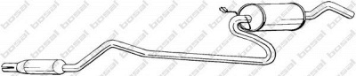 BOSAL 288773 - Средний глушитель выхлопных газов
